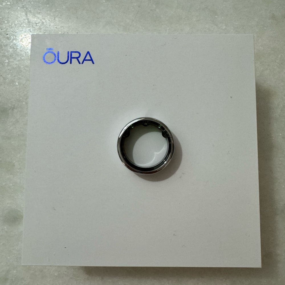 Oura Silver Ring